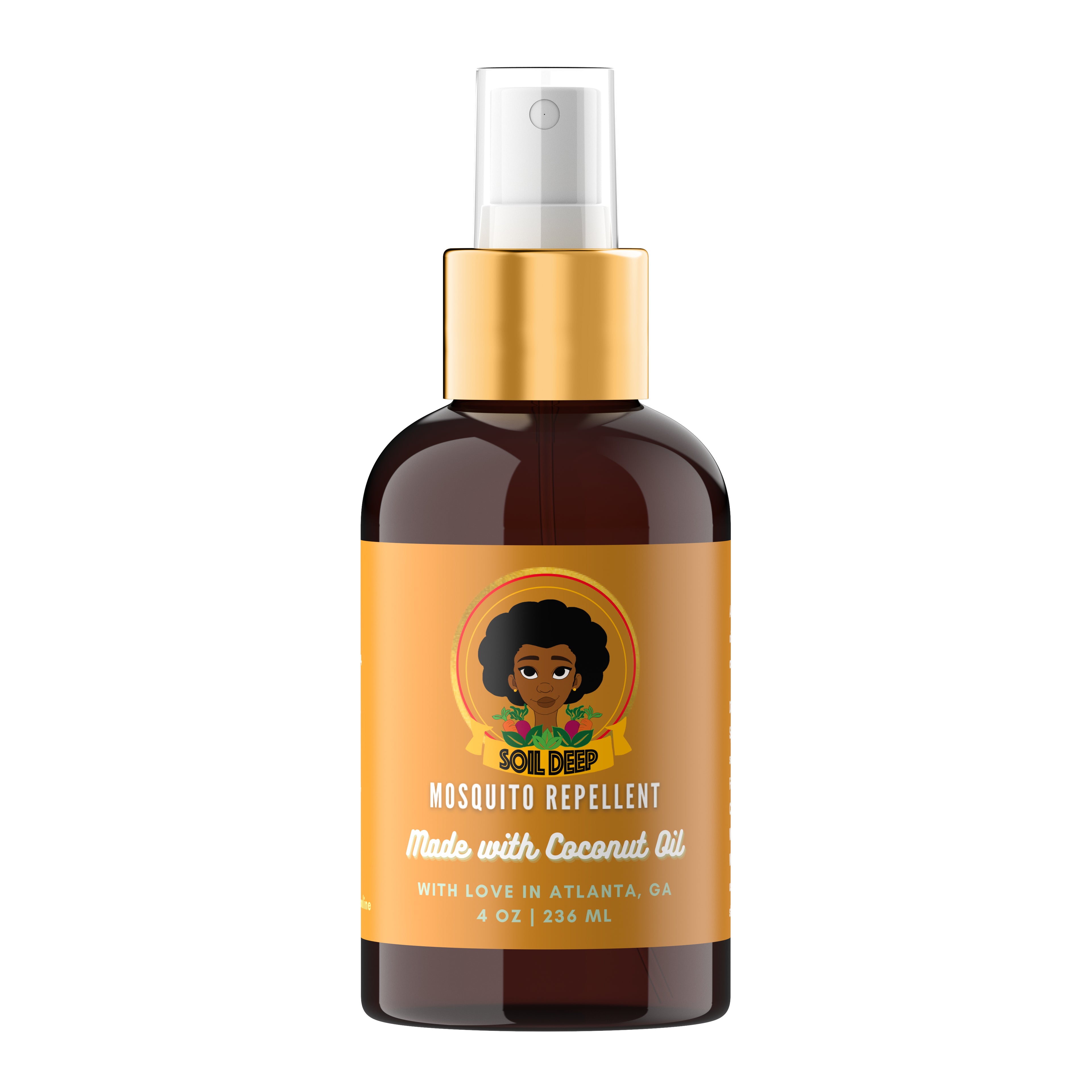 Coconut Oil Mosquito Repellent, 4 oz.